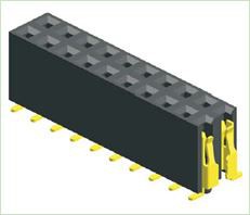 2.54mm Fi Header Doub Ranje SMT TypeH8.5