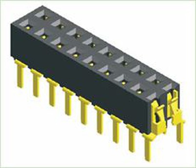 2.54mmFemale Header Doub RowCentipede Kalite pye